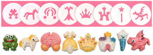 Princess & Fairytales 8 Disk Set for Cookie Presses