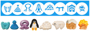 Winter 8 Disk Set for Cookie Presses