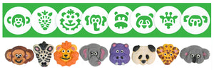 Zoo/Safari/Wild Animals 8 Disk Set for Cookie Presses