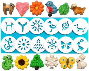 Impress! Metal Cookie Press and 12 Shape Disks