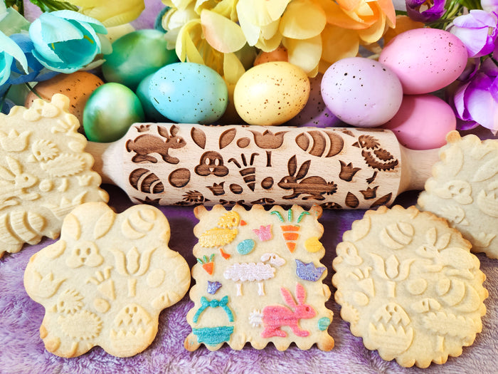 Easter Embossed Rolling Pin