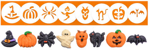 Halloween 8 Disk Set for Cookie Presses