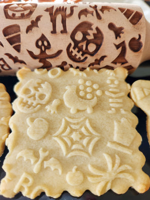 Halloween Embossed Rolling Pin