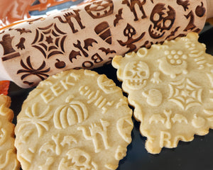 Halloween Embossed Rolling Pin