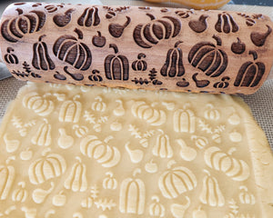 Pumpkins Embossed Rolling Pin